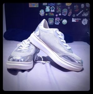 Fabulous New Platinum Sneakers